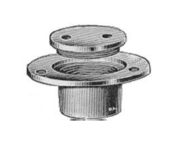 Davey & Company Bronze Deck Filler Deck Screw - Threaded Spigot