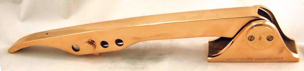 Davey & Company Bronze Highfields Pattern Running Backstay Lever