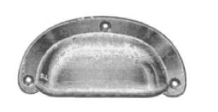 Davey & Company Drawer Pull - Pressed Brass