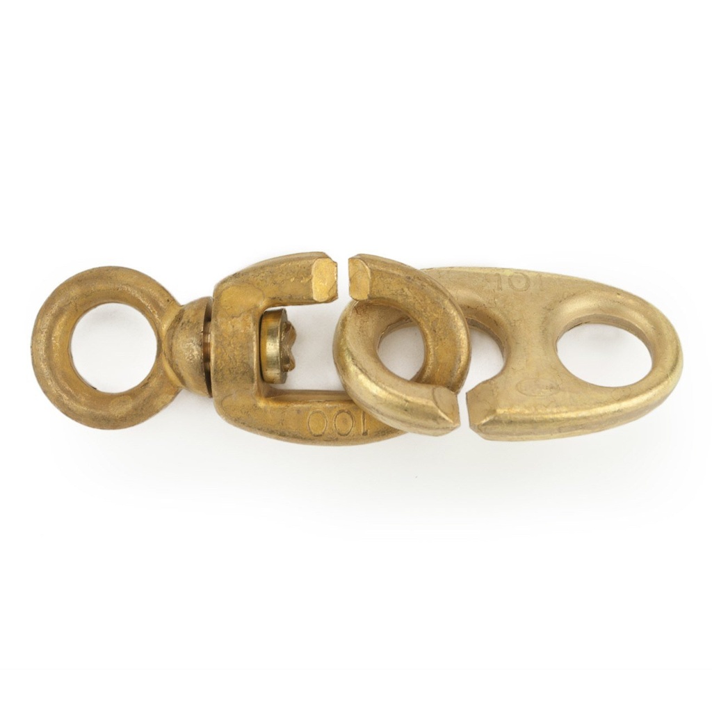 Davey & Company Inglefield Brass Flag Sister Clips