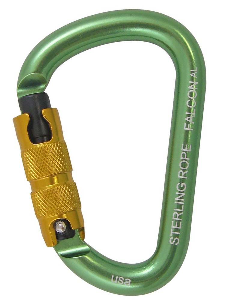 Sterling Falcon Autolock Small Pear Carabiner