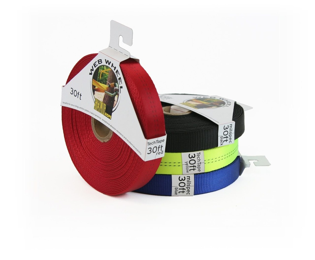 Sterling Tubular Nylon Webbing - Web Wheel Mil-Spec 30 Ft.