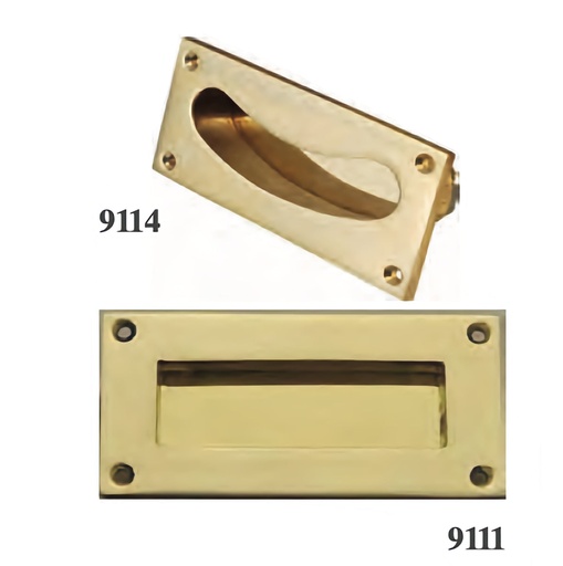 Davey & Company Flush Sliding Door Pull