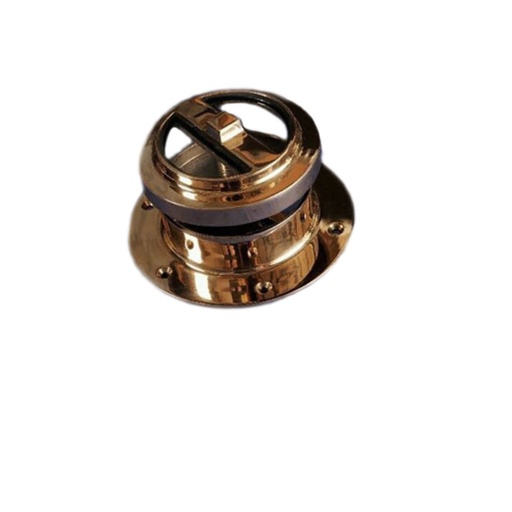 [2452/GM] Davey & Company Glazed Bronze Ventilator