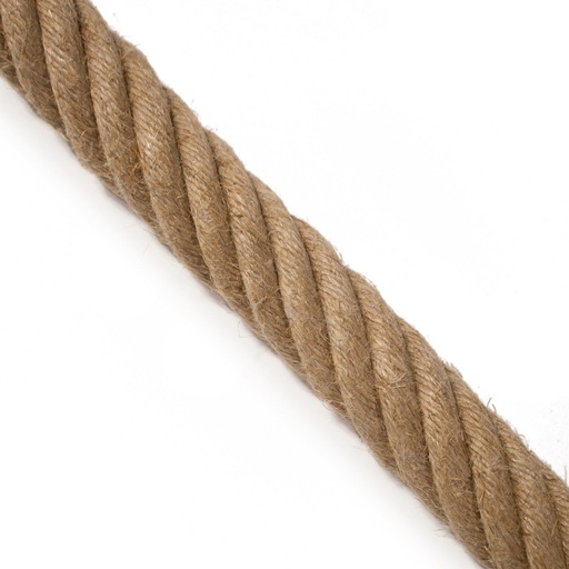 Langman Six Strand Hemp Rope 33mm - Natural Fiber Climbing Rope