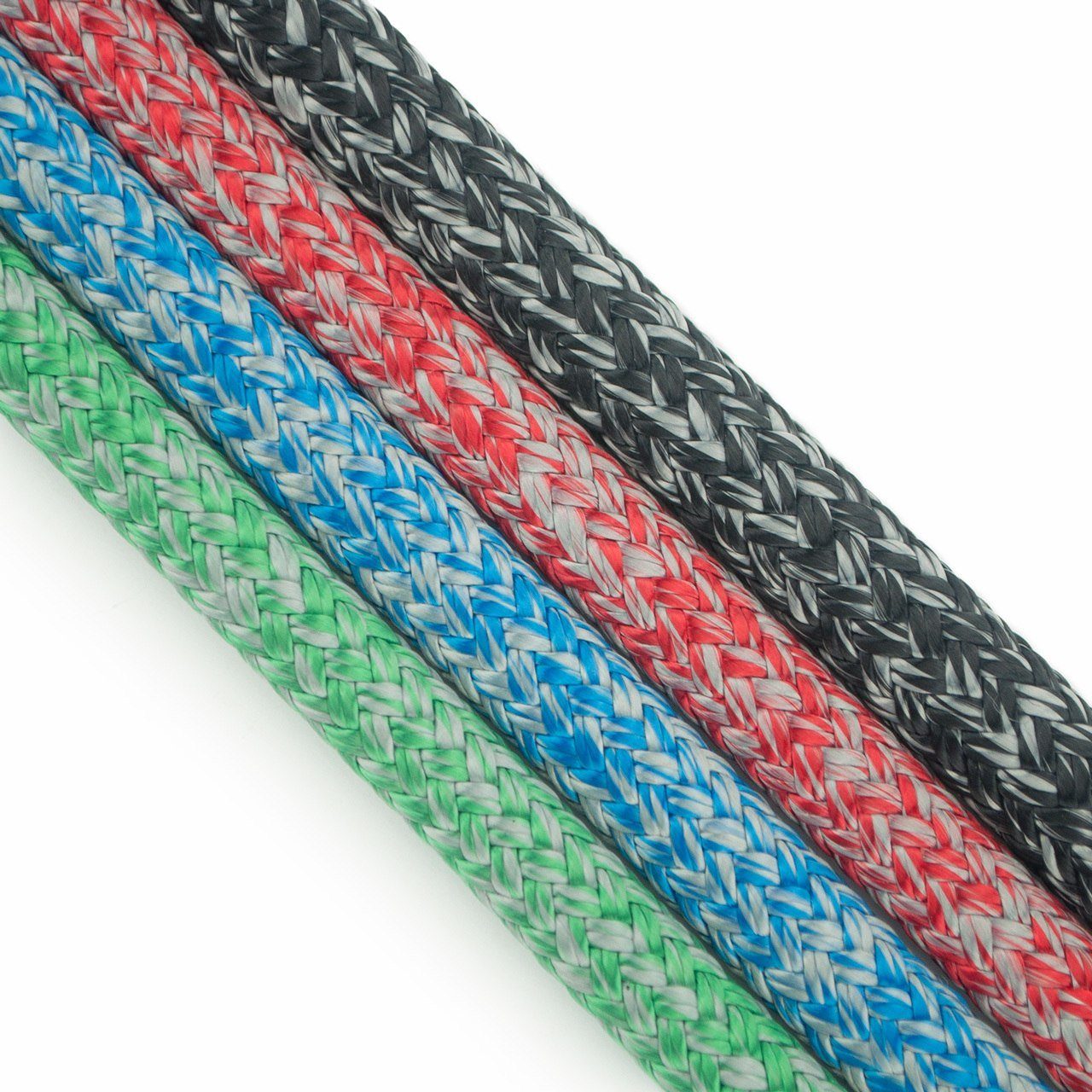 Dy-Core HMPE single Braided Rope . Dyneema ® - SELL BY FOOT